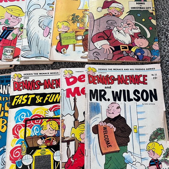 Vintage DENNIS THE MANACE Cartoon Magazines Lot Of 20 - Picture 4 of 7